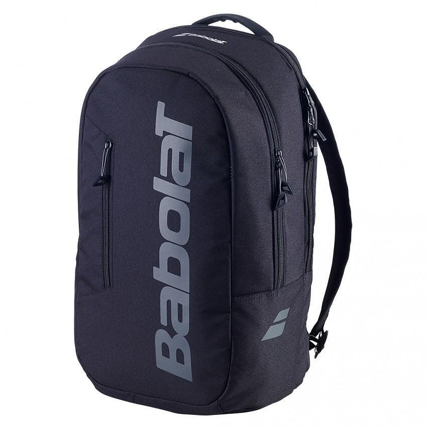 Раница Babolat Court Lite Black - стилна тенис раница за тенис екипировка, ракети и аксесоари