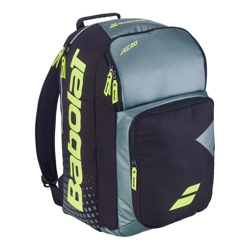 Babolat Pure Aero backpack tennis backpack with XXL capacity, 2 compartments and pockets for rackets and gear
