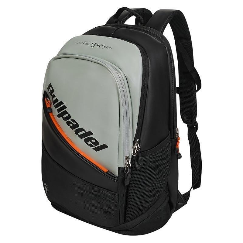 BULLPADEL Hack backpack (Paquito Navarro) - 2026 model in black and grey