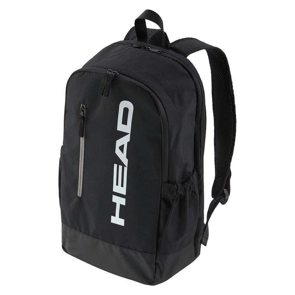 Раница Head Base 17L Black - стилна тенис раница за ракети, екипировка и пътуване до корта