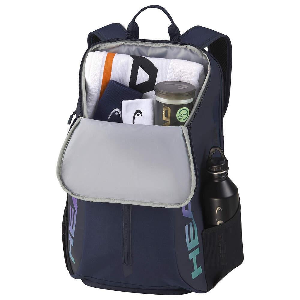 Раница Head Tour 25L Navy Blue – тенис раница с просторно отделение за тенис екипировка и ежедневна употреба.