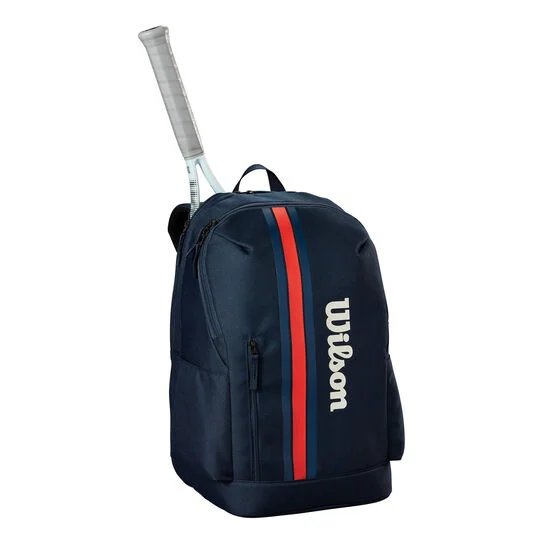 Wilson Tour Dark Blue backpack – a practical tennis backpack for tennis gear, rackets, and easy transport.