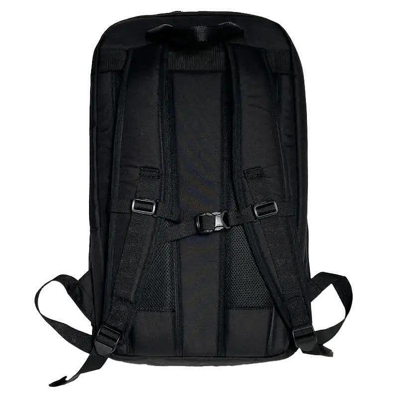 Yonex Pro L 34L Black backpack - black tennis backpack with 34L, shoe compartment and YKK zipper