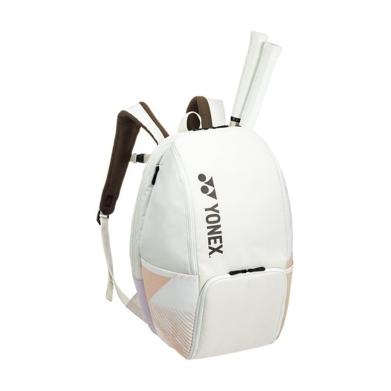 Rucsac Yonex PRO BACKPACK B Sand Beige – rucsac de tenis pentru rachete, echipament de tenis și genți de tenis confortabile