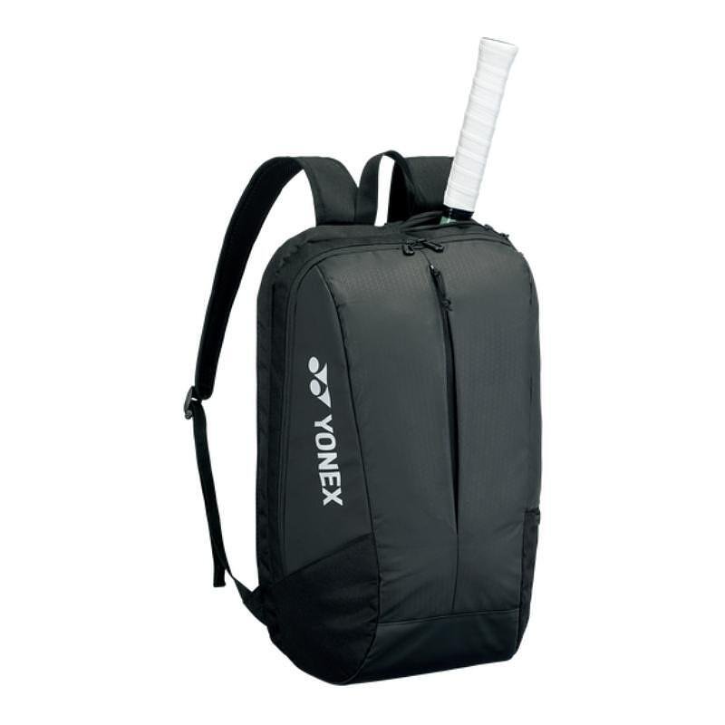 Rucsac Yonex Team 28L Black - rucsac de tenis negru Yonex 28L pentru rachete, comod pentru echipament de tenis și geantă de tenis.