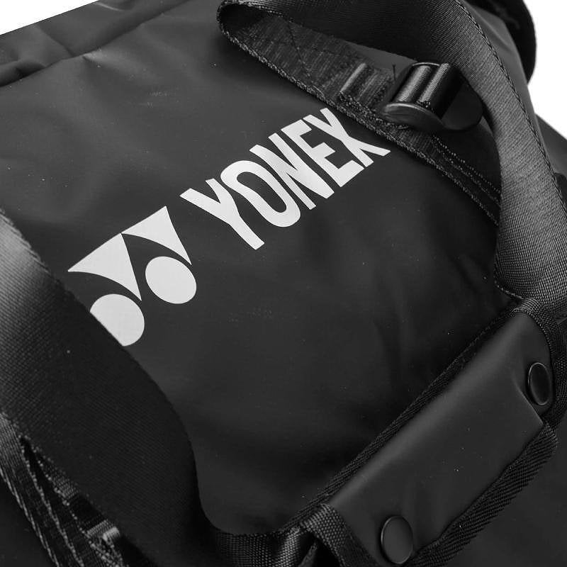 Сак Yonex DUFFLE BAG - черен тенис сак Yonex с широки дръжки и логотип, подходящ за тенис екипировка и тенис сакове