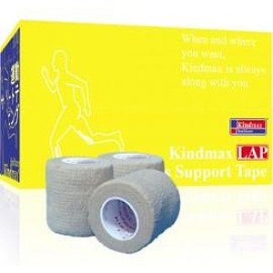 Self-adhesive bandage KINDMAX LAP (cohesive) 7.5 cm x 4.6 m – breathable sports tape, does not stick to the skin
