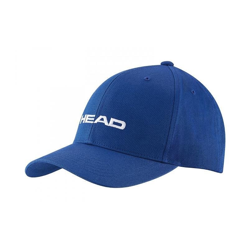 Шапка HEAD Promotion Cap - син – синя спортна шапка HEAD за тенис и падел, стилна и удобна.