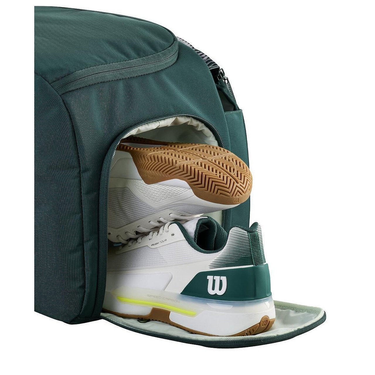 Wilson Blade V10 sports bag for tennis gear, shoes, and accessories, convenient for training and travel