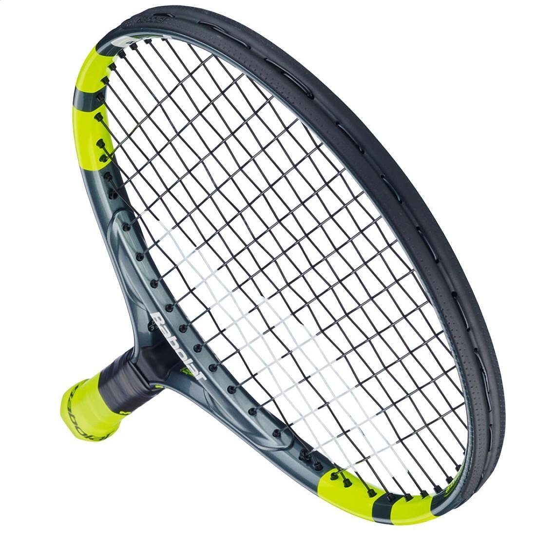Babolat Carlitos Junior 19 CV tennis racket for children 4-6 years old, lightweight aluminum racket with instructional visual elements