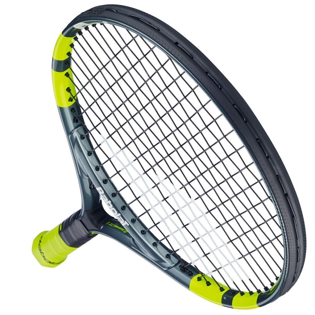 Babolat Carlitos Junior 21 CV tennis racket for children ages 5-7, lightweight aluminum racket with training visual elements