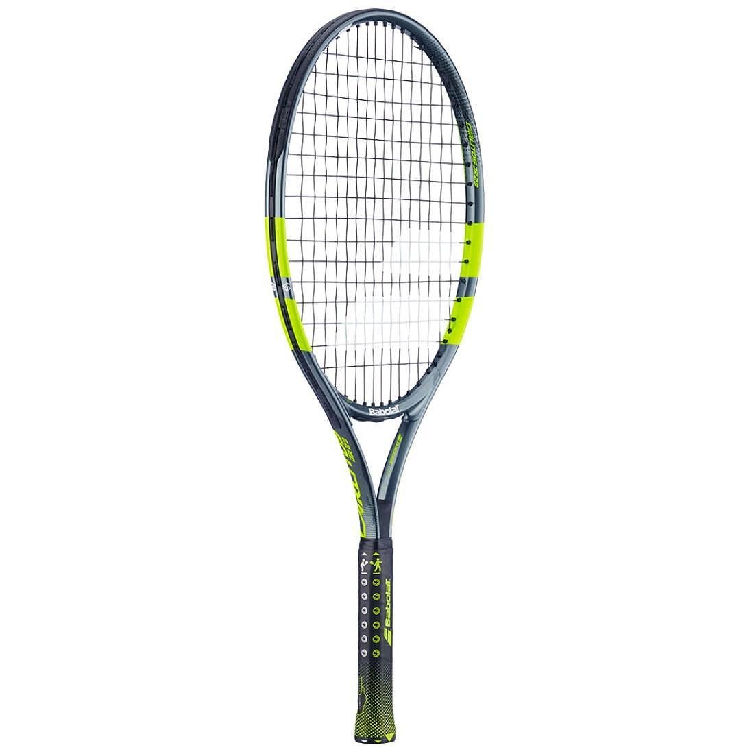 Babolat Carlitos Junior 23 CV tennis racket for children ages 6-8, lightweight aluminum frame and inspired design