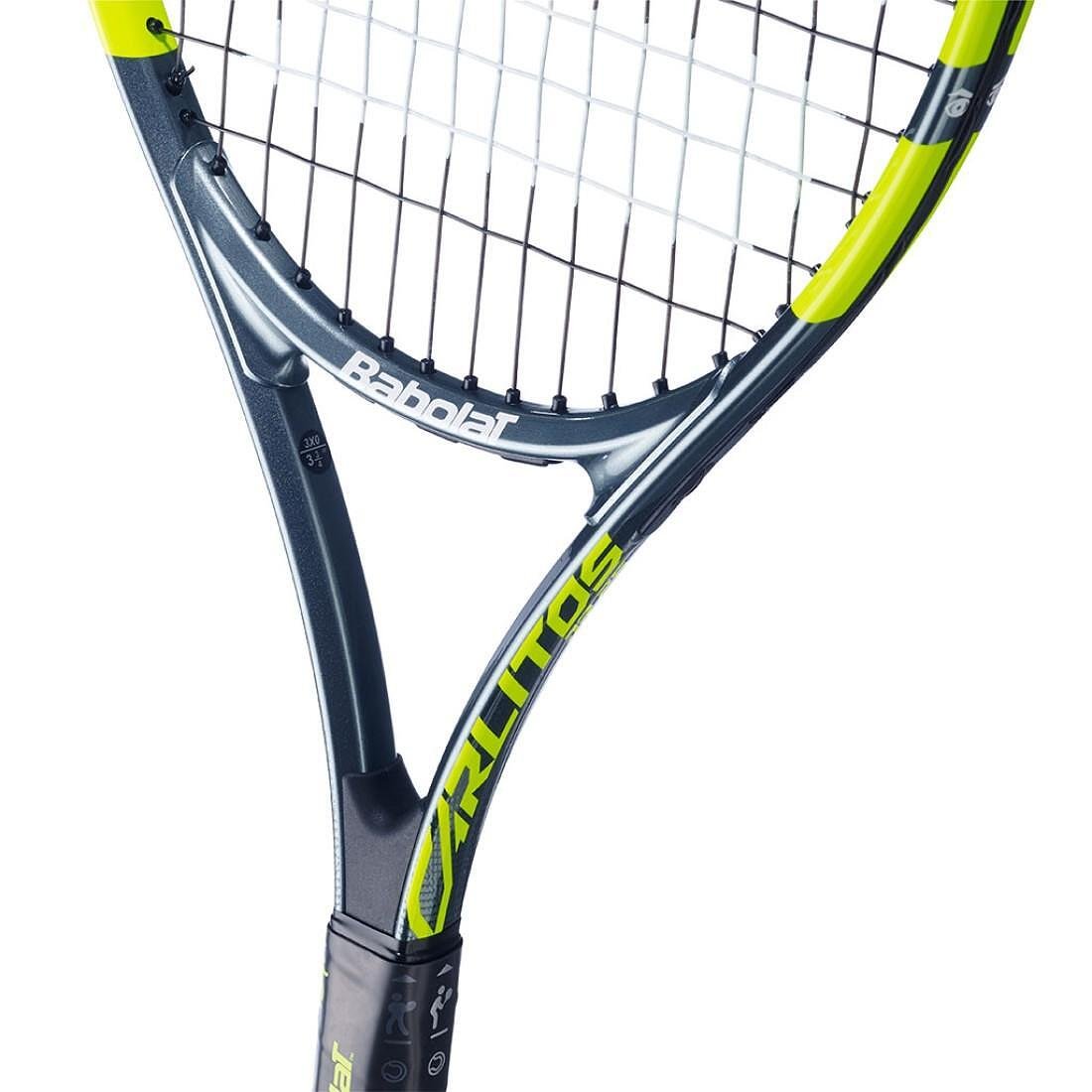 Babolat Carlitos Junior 25 CV tennis racket for children 8-10 years old, lightweight aluminum frame and inspired by Carlos Alcaraz