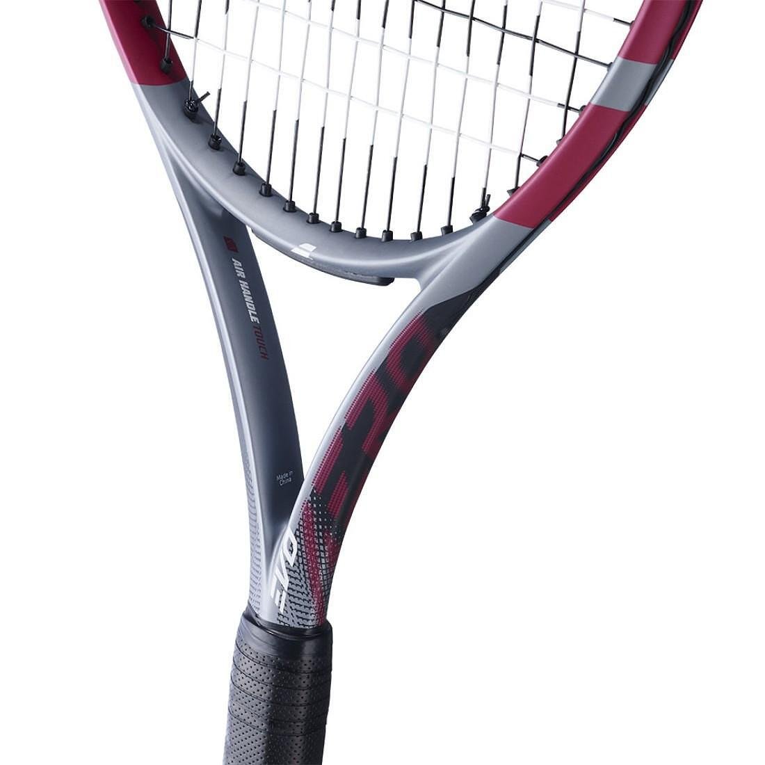 Rachetă de tenis Babolat Evo Aero Pink Gen2 pentru jucători de nivel mediu și avansați, confort, putere și control