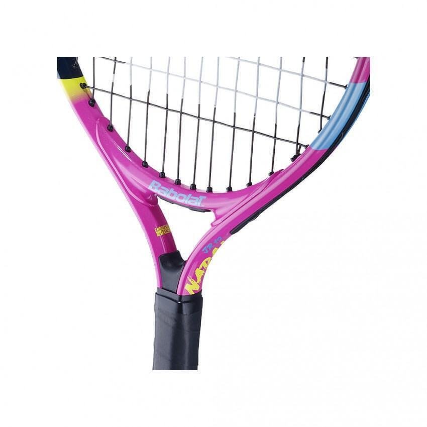 Rachetă de tenis Babolat Nadal Junior 19 pentru copii 4-5 ani, cu husă, în culorile lui Rafael Nadal