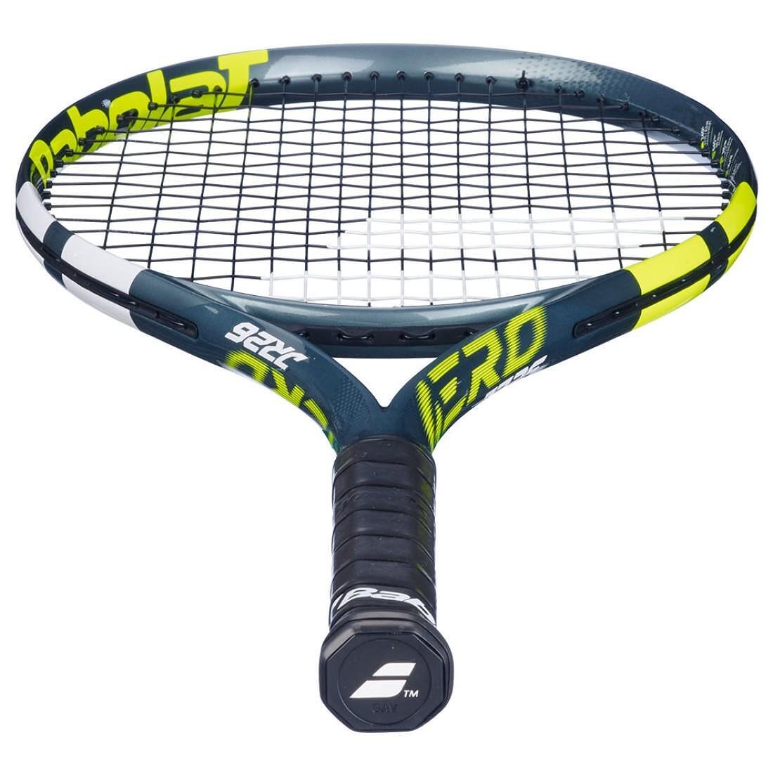 Rachetă de tenis Babolat Aero Junior 26 pentru copii, rachetă ușoară și aerodinamică cu mâner pentru mâini mici și mai mult topspin