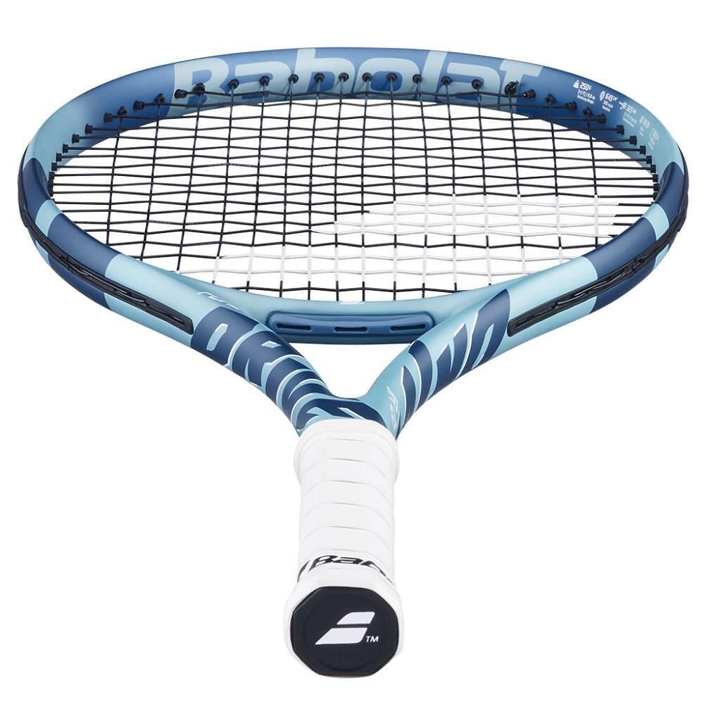 Rachetă de tenis Babolat Pure Drive Junior 26 Gen11 Light Blue pentru tineri jucători, putere și control