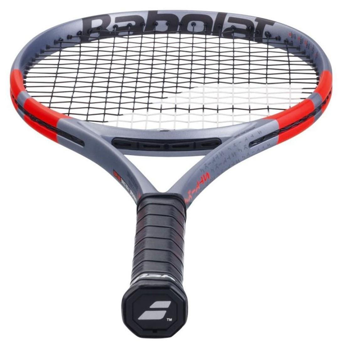 Tennis racket Babolat Pure Strike 100 16x20 Gen4 – stylish gray racket for control, stability and comfort