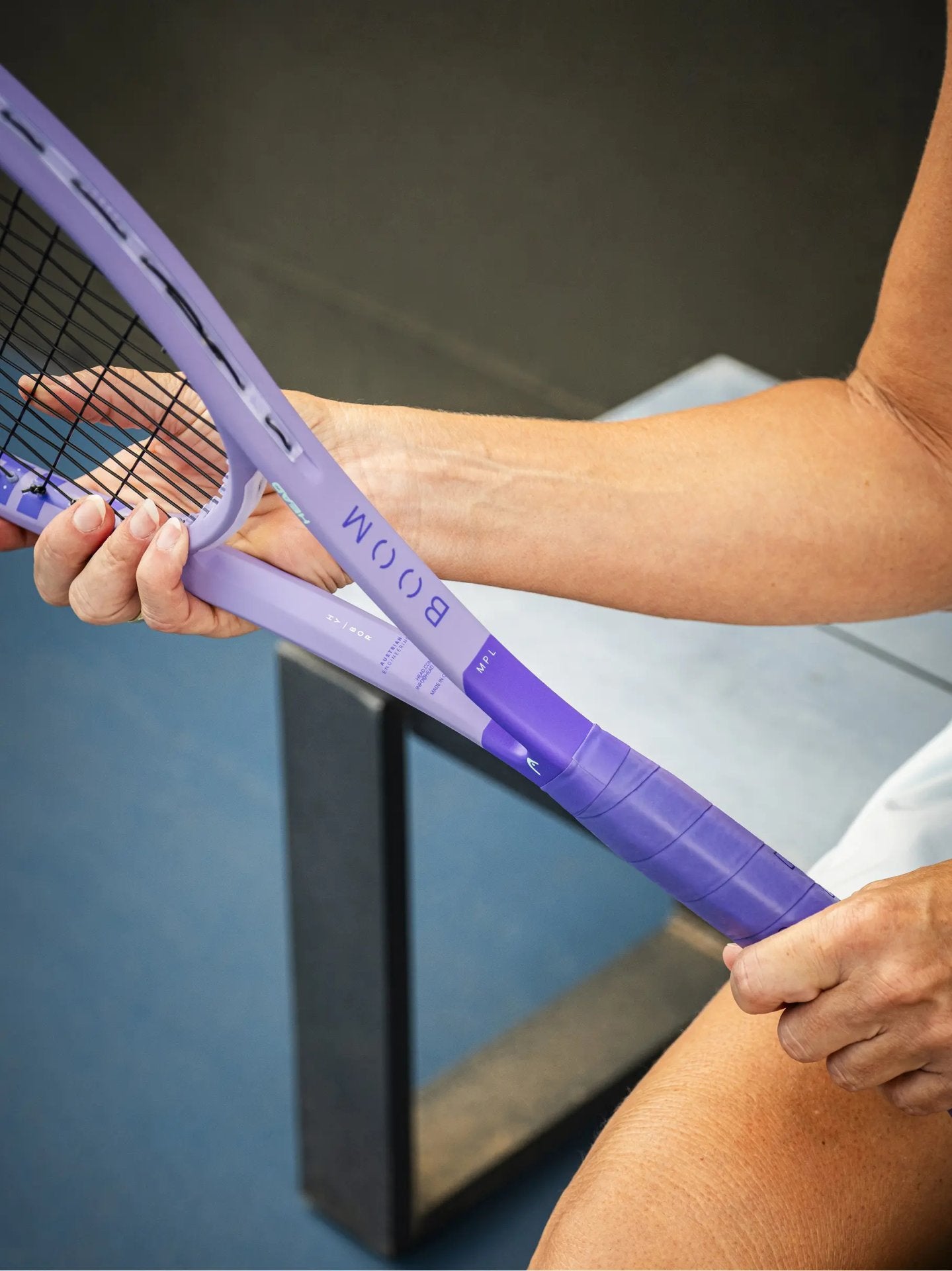 Tennis racket Head Boom MP L Alternate 2026 – a lightweight and powerful HEAD BOOM MP L 2026 tennis racket for control and maneuverability.