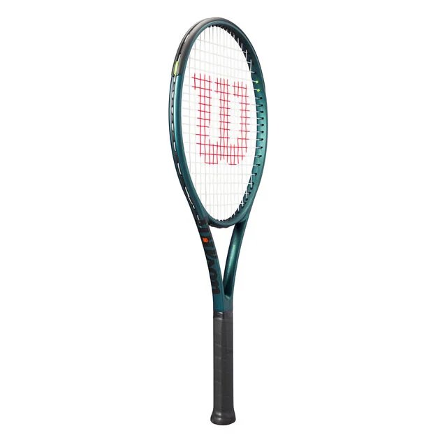 Rachetă de tenis Wilson Blade 104 V9 cu finisaj Emerald Night Green, control, stabilitate și sweet spot mare pentru jucători de competiție