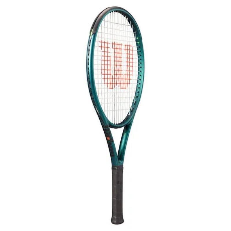 Wilson Blade 25 V9 tennis racket for juniors, lightweight and balanced with a modern design and a large sweet spot