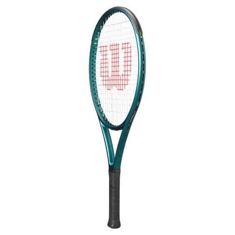 Wilson Blade 25 V9 tennis racket for juniors, a lightweight and controlled tennis racket with a modern design and a large sweet spot