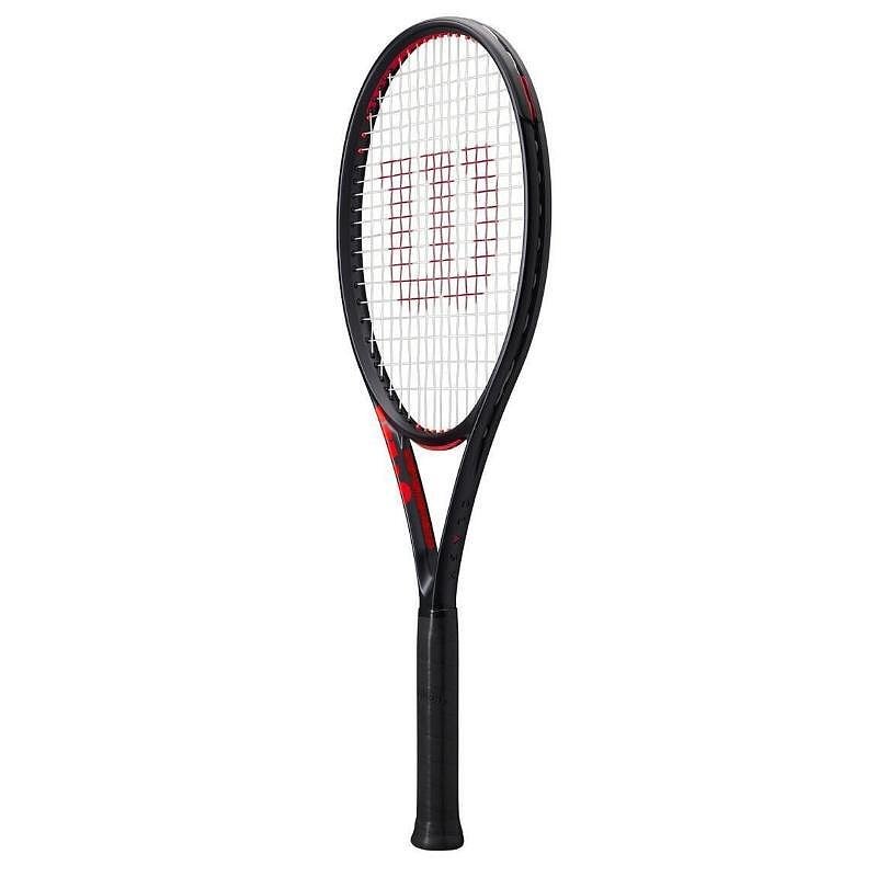 Rachetă de tenis Wilson Clash 100L V3 – o rachetă Wilson ușoară, confortabilă și manevrabilă, pentru control și putere sigure.