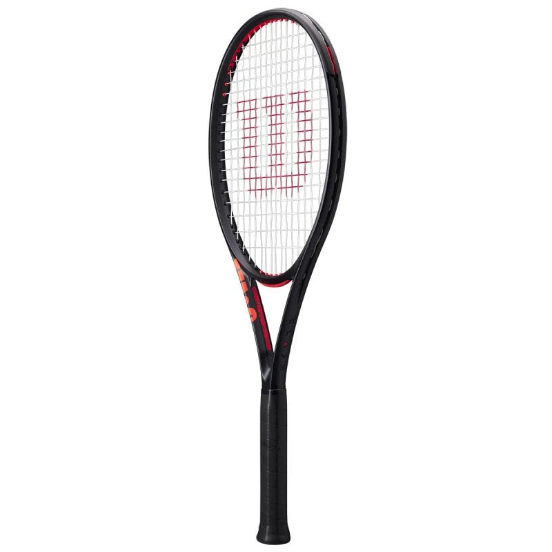Rachetă de tenis Wilson Clash 100UL V3.0 pentru control și stabilitate, potrivită pentru rachete de tenis Wilson și echipament de tenis.