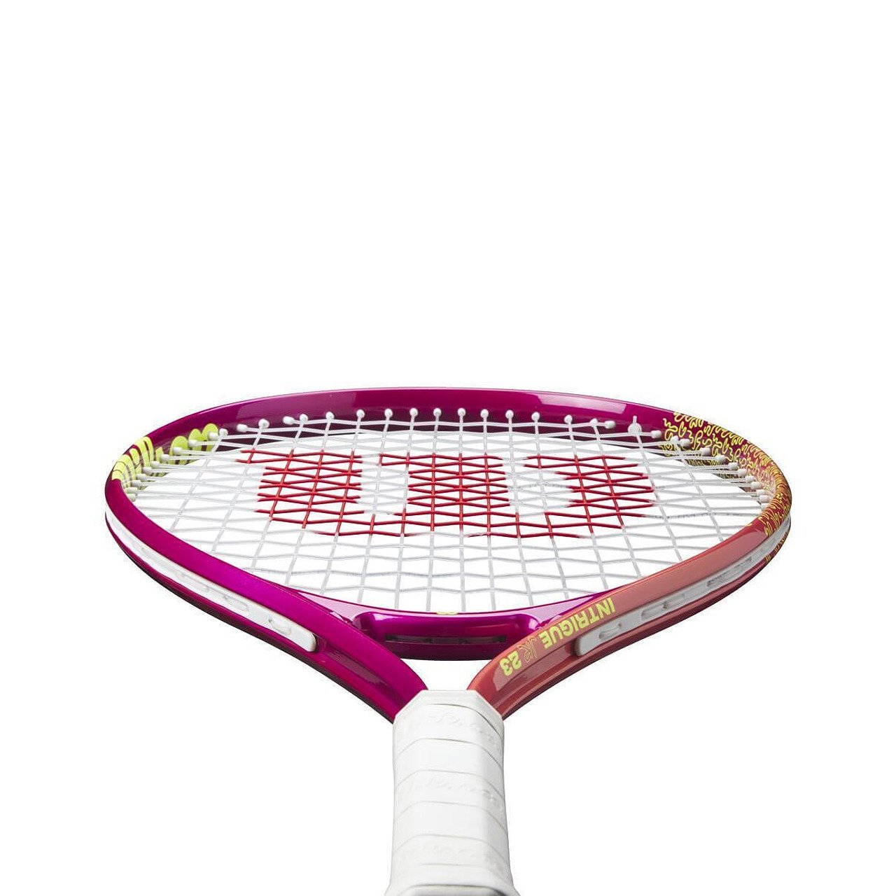 Tennis racket Wilson Intrigue Jr 23 Girls – a lightweight and colorful starter racket for beginner girl players
