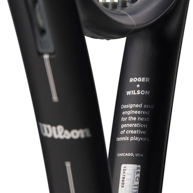 Wilson RF 01 16x19 tennis racket, Roger Wilson design for all-around play, maneuverability and control
