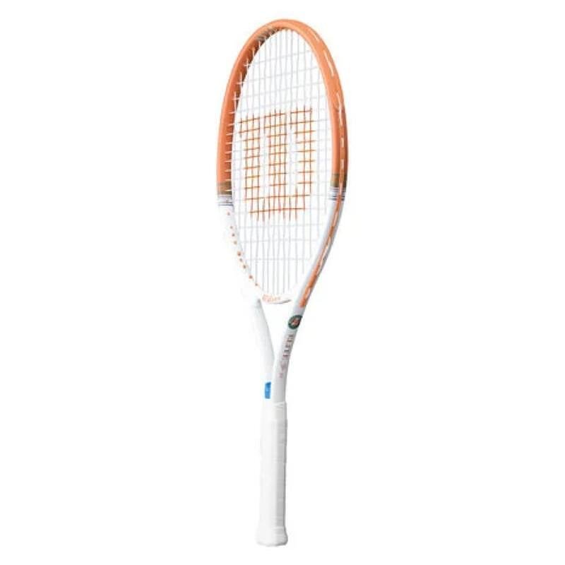 Wilson Roland Garros 2026 Elite 25 tennis racket for kids – a lightweight and comfortable Wilson racket for learning and technique.