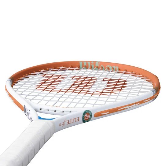 Tennis racket Wilson Roland Garros 2026 Elite 23 for kids, a light and comfortable starter racket with bumper guard