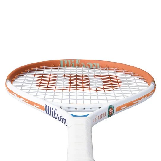 Tennis racket Wilson Roland Garros 2026 Elite 23 for kids – a light starter racket with bumper guard and a stylish design
