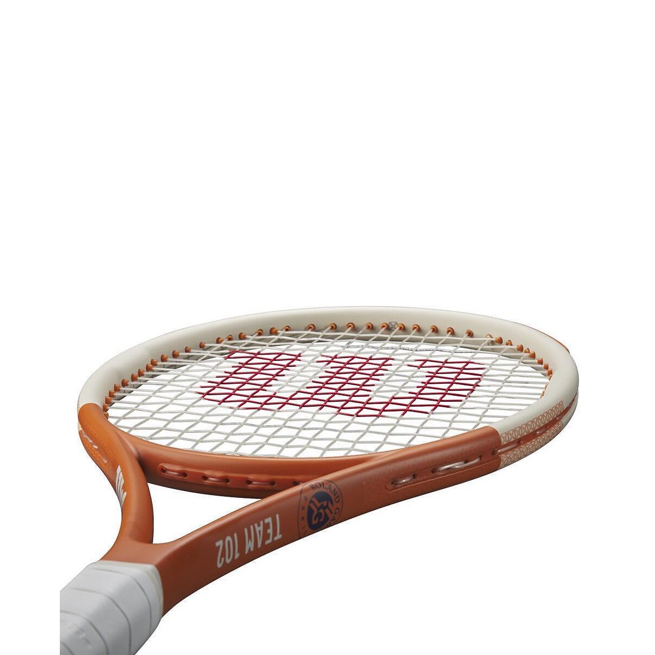 Rachetă de tenis Wilson Roland-Garros Team 102 2025 - rachetă de tenis Wilson ușoară, manevrabilă și elegantă pentru amatori