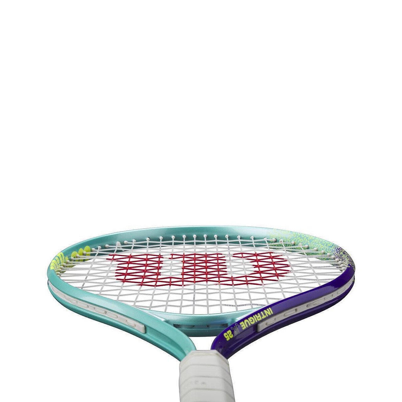 Wilson Intrigue Jr 25 Girls tennis racket – a lightweight and comfortable starter racket for young female tennis players