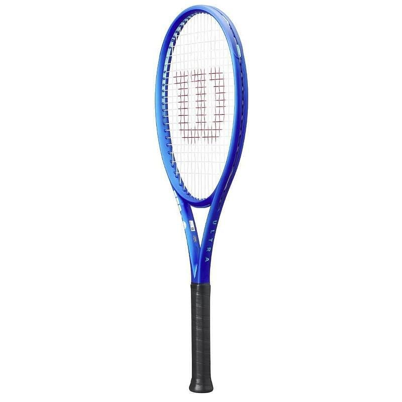 Wilson Ultra 100L V5 tennis racket – light, powerful, and easy to control, ideal for players seeking balance and playability.