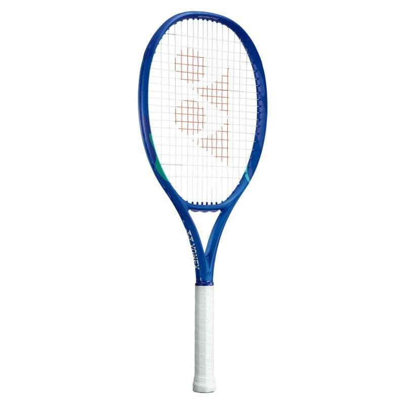 Rachetă de tenis Yonex EZONE 110 Blast Blue 2025 – rachetă alungită, puternică și confortabilă pentru începători și nivel mediu