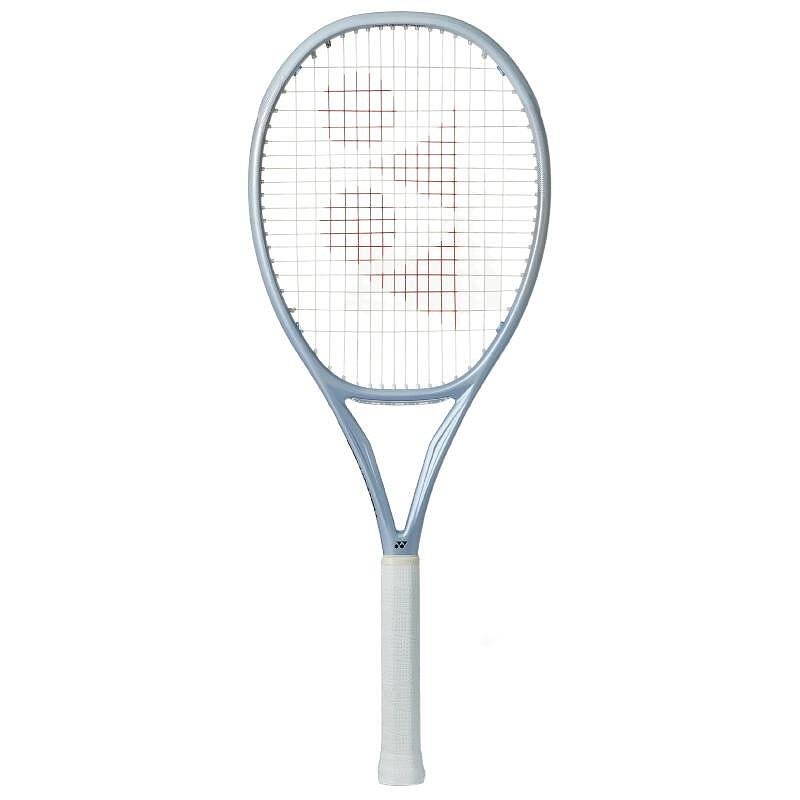 Yonex Muse 100 Pearl Silver tennis racquet - a light and comfortable tennis racquet for smooth play and control