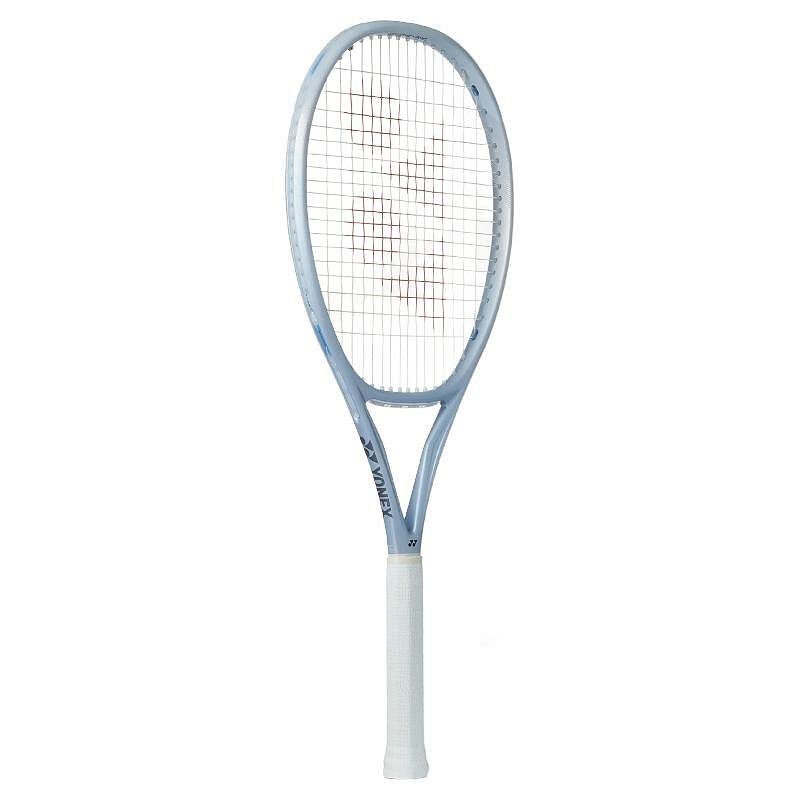 Yonex Muse 100 Pearl Silver tennis racquet – a light and comfortable tennis racquet for smooth play and more control.