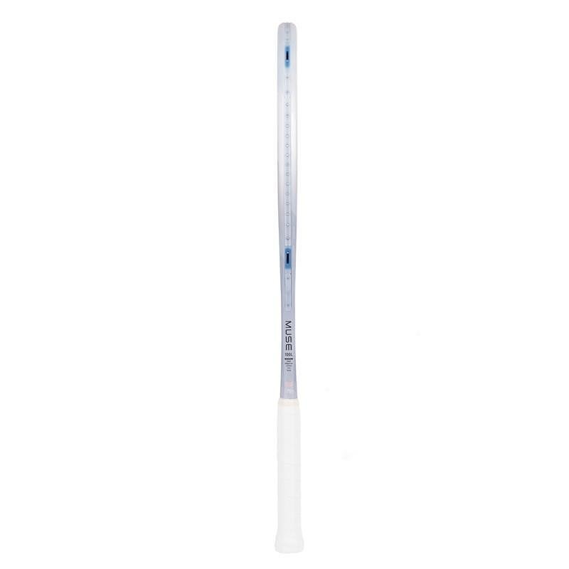 Yonex Muse 100L Pearl Silver tennis racket – a lightweight and comfortable Yonex racket for smooth play and control