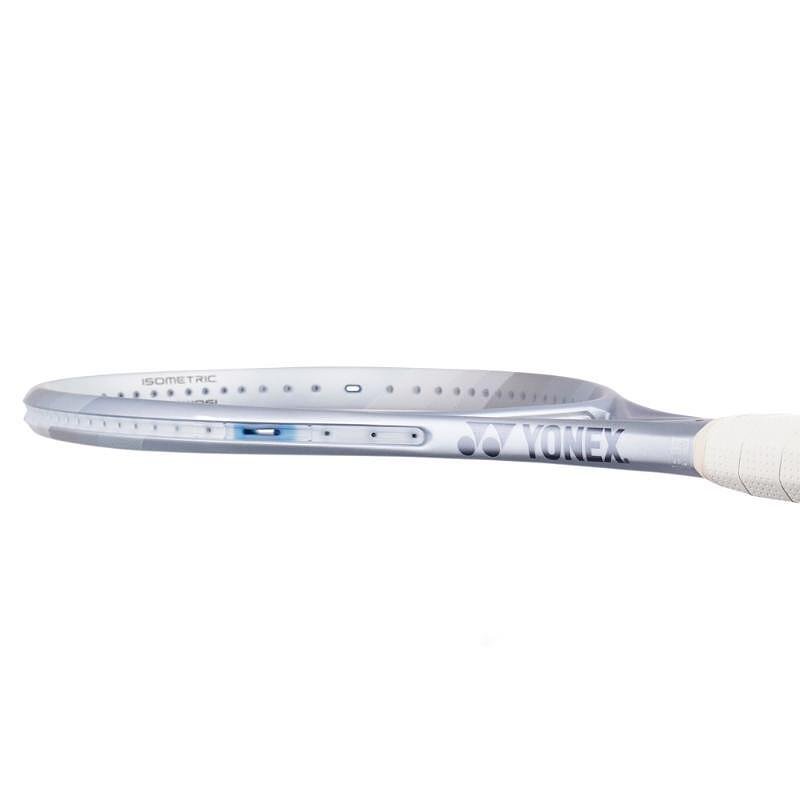 Yonex Muse 100L Pearl Silver tennis racket, an elegant Yonex racket for comfortable and smooth play