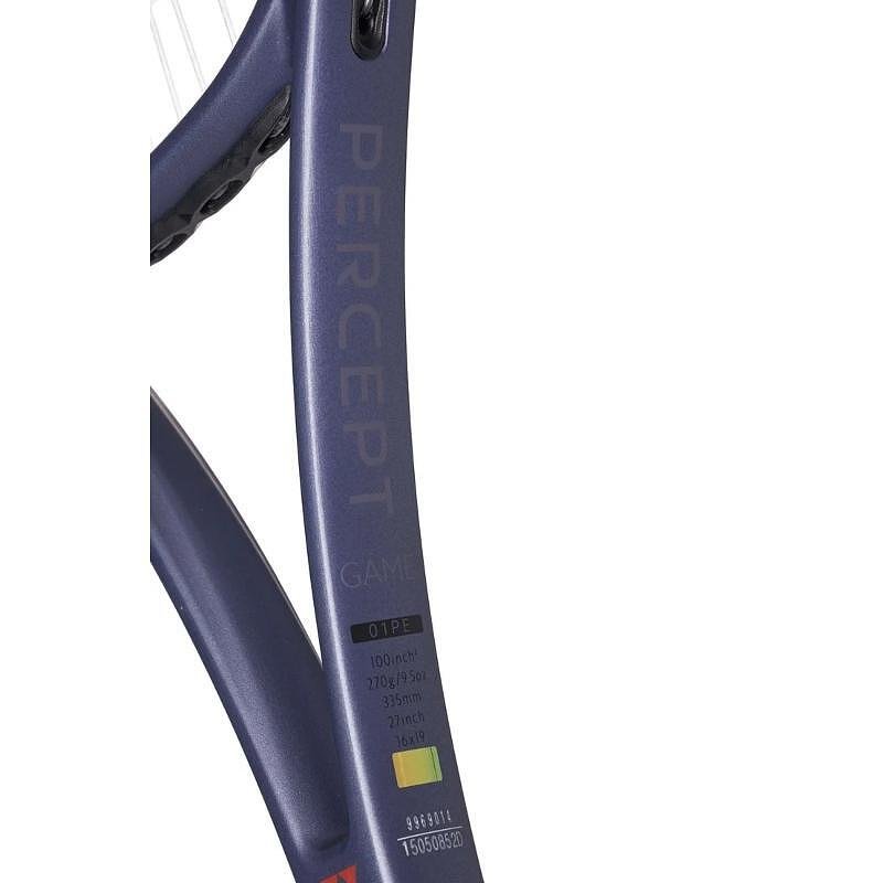 Rachetă de tenis Yonex Percept Game Midnight Navy pentru control, confort și lovituri rapide | rachete de tenis