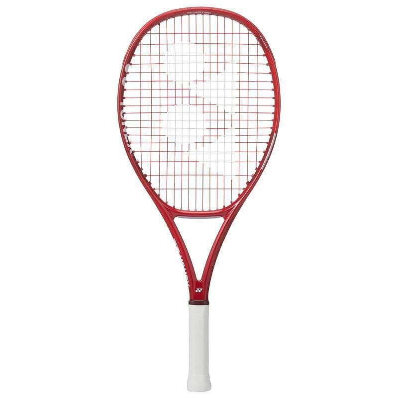 Тенис ракета YONEX VCORE 25 Ruby Red Junior – лека юношеска ракета Yonex за контрол и спин