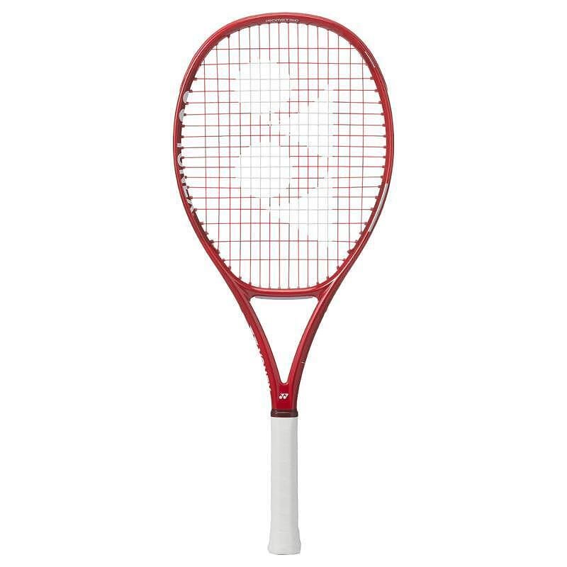 Тенис ракета YONEX VCORE 26 Ruby Red Junior, юношеска графитна ракета за контрол, стабилност и спин