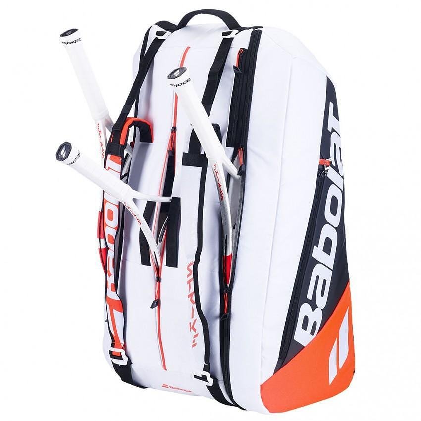 Термобег Babolat RH X 12 PURE STRIKE 2024 - 12 ракети за тенис с термоизолация и място за екипировка.