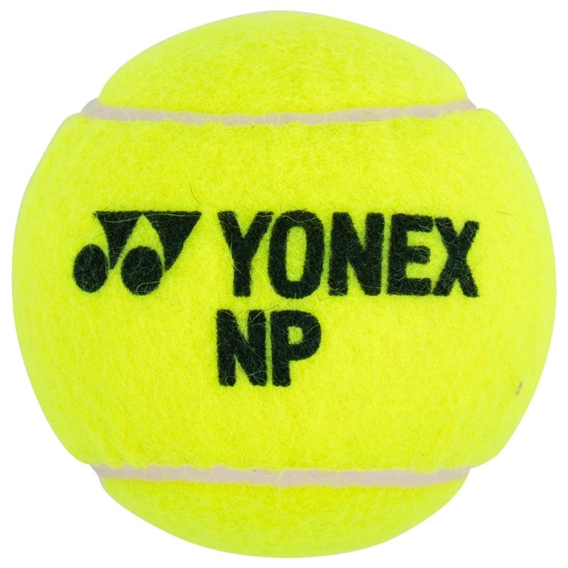 Yonex NP tennis ball, 3 pieces in a box (pressureless) – Yonex tennis ball for training and all courts