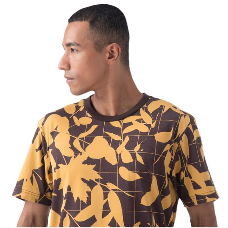 Yonex T-shirt 2024 - UNISEX size S, earth brown, stylish Yonex tennis apparel