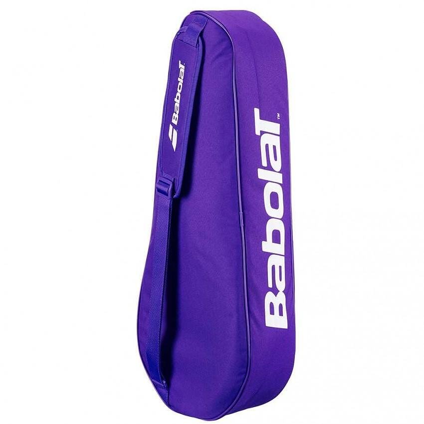 Термобег Babolat CLASSIC CLUB White Purple - 3 ракети за тенис екипировка и ракети за тенис, лек и компактен