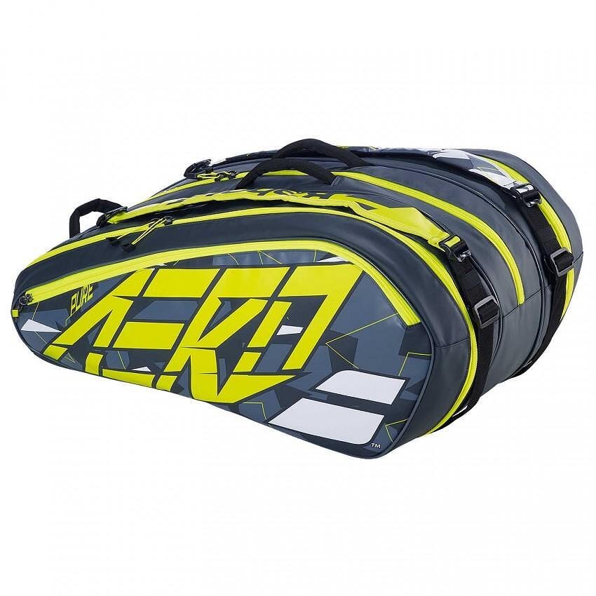 Термобег Babolat PURE AERO 2023 - 12 ракети – стилен тенис сак за ракети с голям капацитет