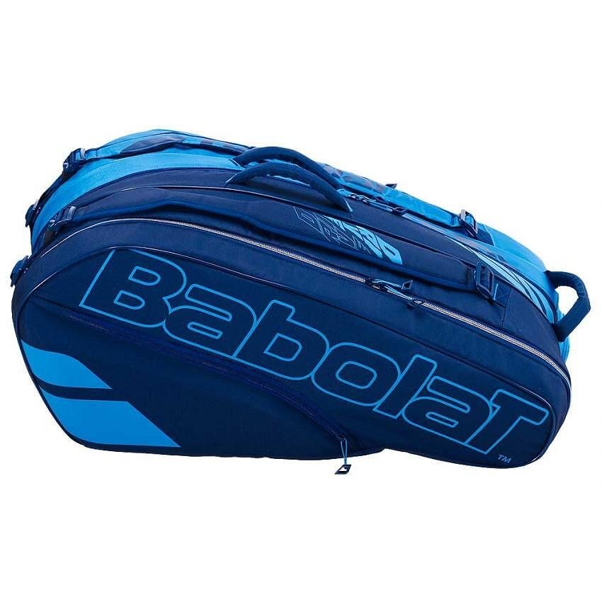 Термобег Babolat PURE DRIVE - 12 ракети, син тенис сак за 12 ракети и цялата тенис екипировка